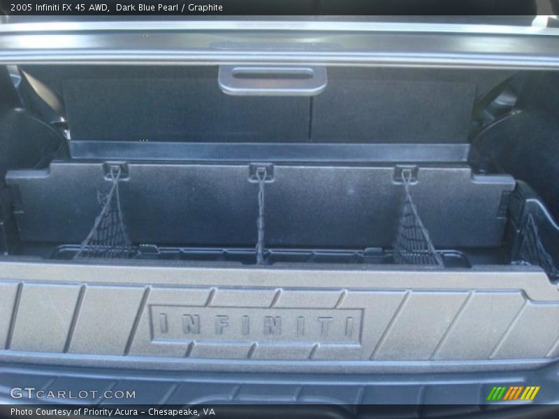 Dark Blue Pearl / Graphite 2005 Infiniti FX 45 AWD