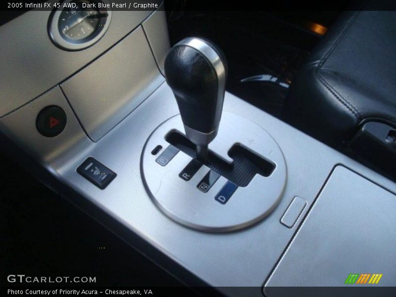 Dark Blue Pearl / Graphite 2005 Infiniti FX 45 AWD