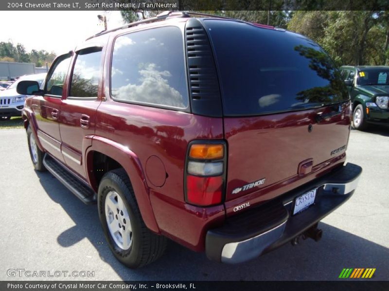 Sport Red Metallic / Tan/Neutral 2004 Chevrolet Tahoe LT