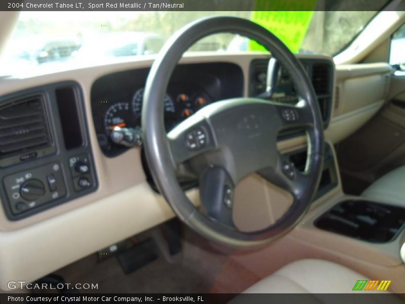 Sport Red Metallic / Tan/Neutral 2004 Chevrolet Tahoe LT