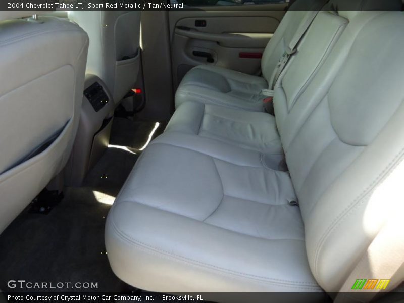 Sport Red Metallic / Tan/Neutral 2004 Chevrolet Tahoe LT