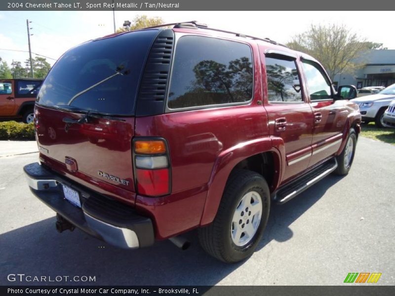Sport Red Metallic / Tan/Neutral 2004 Chevrolet Tahoe LT