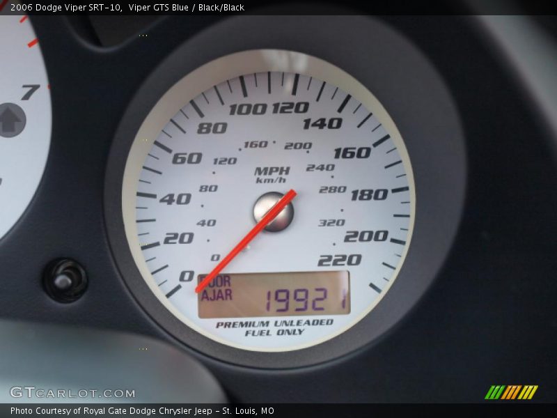 Viper GTS Blue / Black/Black 2006 Dodge Viper SRT-10