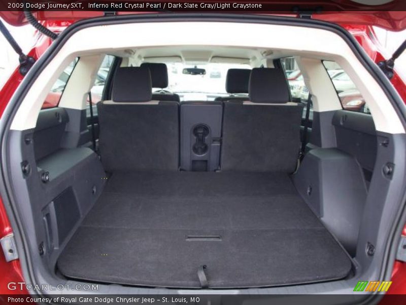 Inferno Red Crystal Pearl / Dark Slate Gray/Light Graystone 2009 Dodge Journey SXT