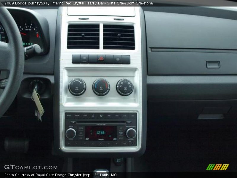 Inferno Red Crystal Pearl / Dark Slate Gray/Light Graystone 2009 Dodge Journey SXT