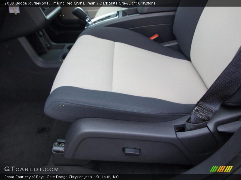 Inferno Red Crystal Pearl / Dark Slate Gray/Light Graystone 2009 Dodge Journey SXT