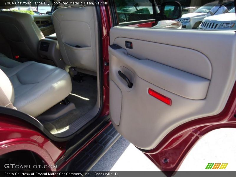 Sport Red Metallic / Tan/Neutral 2004 Chevrolet Tahoe LT