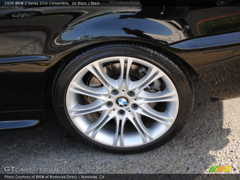 Jet Black / Black 2006 BMW 3 Series 330i Convertible