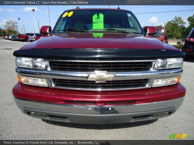 Sport Red Metallic / Tan/Neutral 2004 Chevrolet Tahoe LT