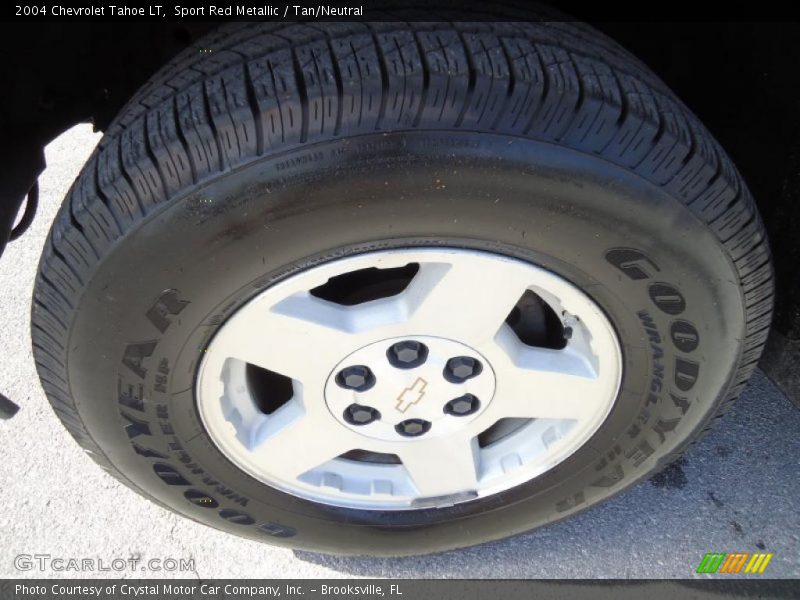 Sport Red Metallic / Tan/Neutral 2004 Chevrolet Tahoe LT