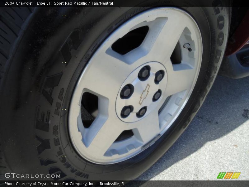 Sport Red Metallic / Tan/Neutral 2004 Chevrolet Tahoe LT