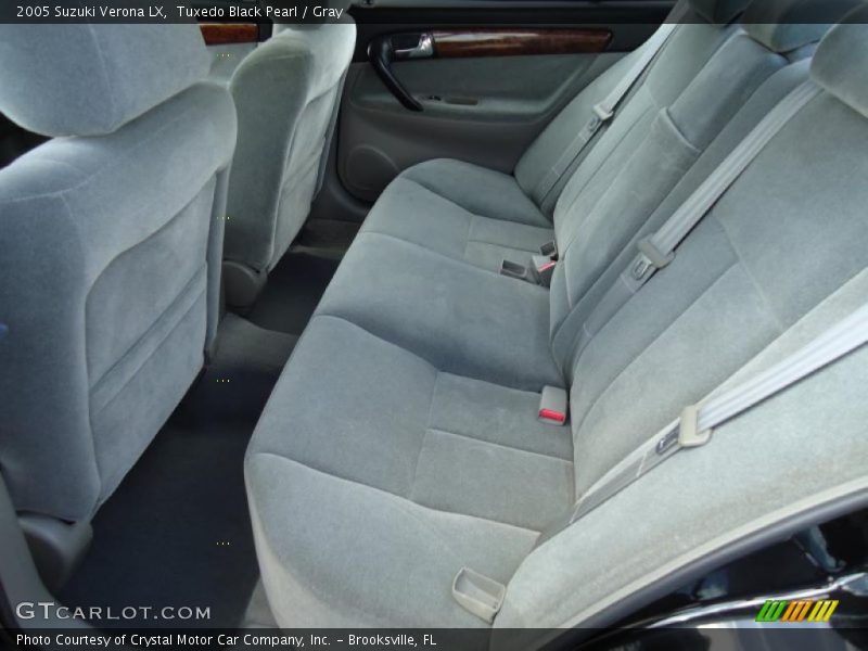 Tuxedo Black Pearl / Gray 2005 Suzuki Verona LX