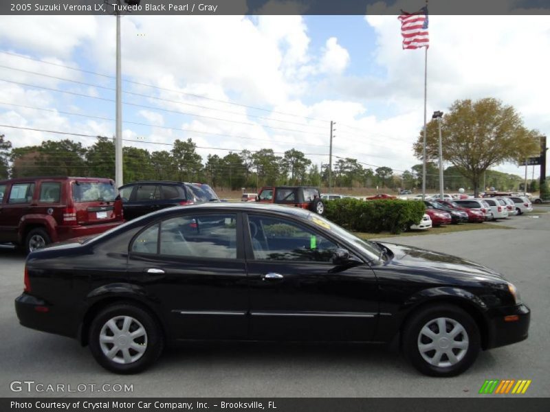 Tuxedo Black Pearl / Gray 2005 Suzuki Verona LX