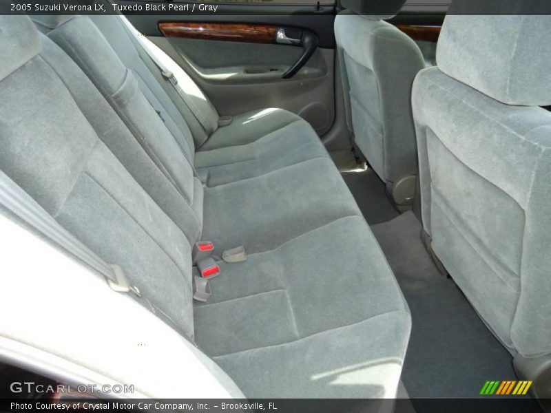 Tuxedo Black Pearl / Gray 2005 Suzuki Verona LX