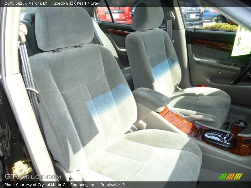 Tuxedo Black Pearl / Gray 2005 Suzuki Verona LX