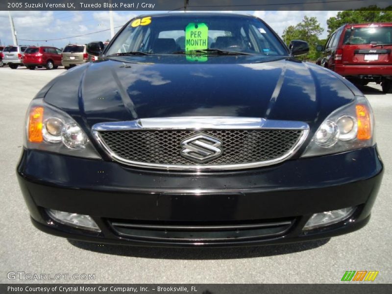 Tuxedo Black Pearl / Gray 2005 Suzuki Verona LX