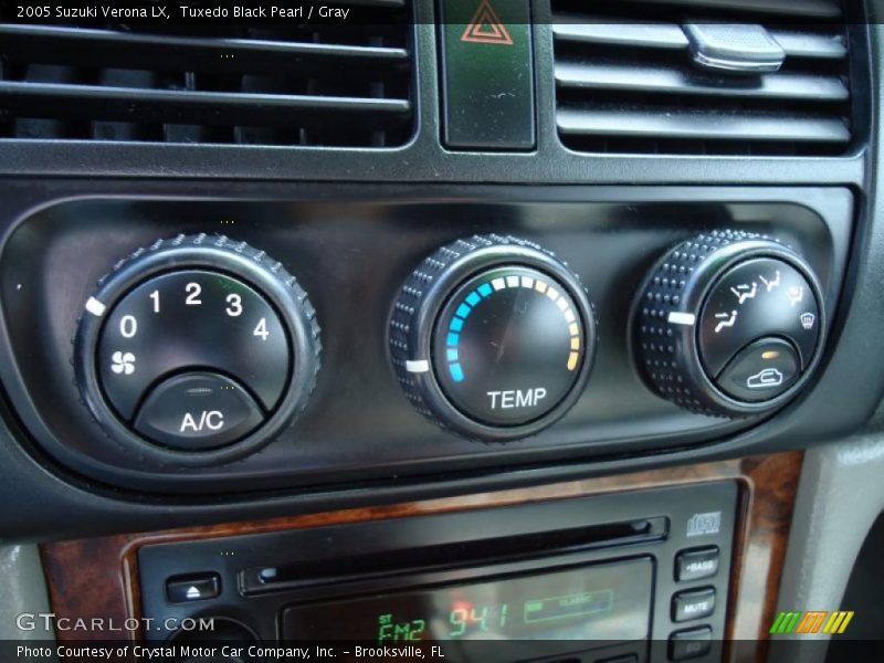 Controls of 2005 Verona LX