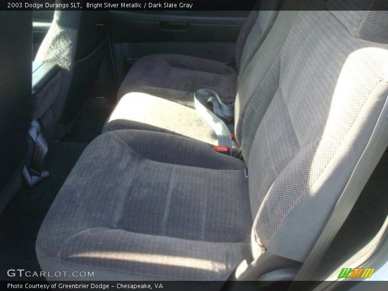 Bright Silver Metallic / Dark Slate Gray 2003 Dodge Durango SLT