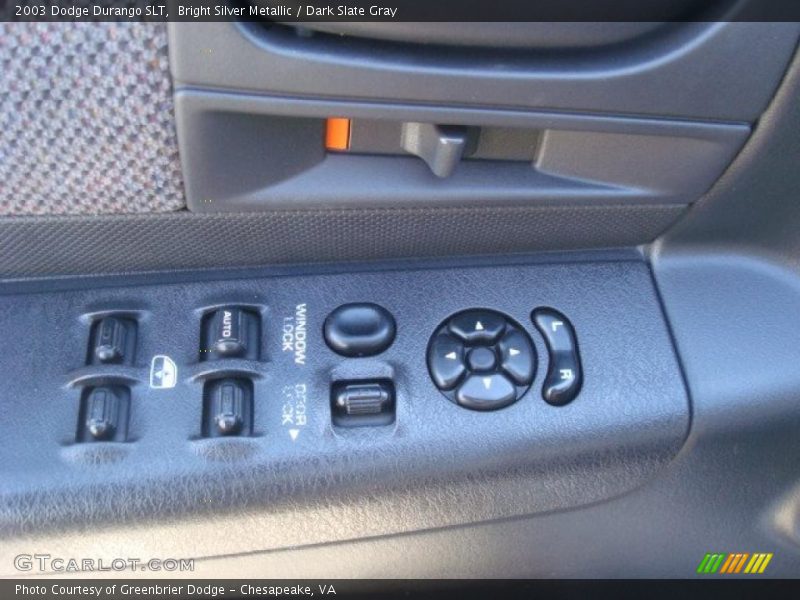 Bright Silver Metallic / Dark Slate Gray 2003 Dodge Durango SLT