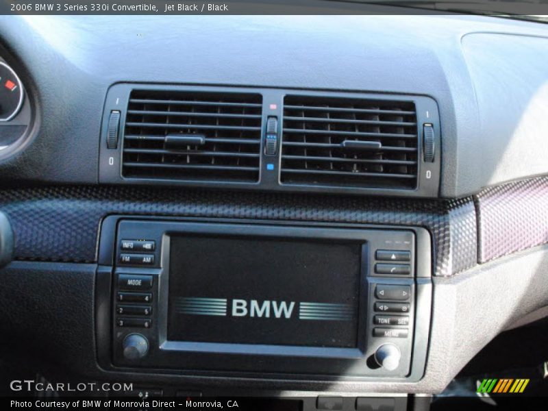Jet Black / Black 2006 BMW 3 Series 330i Convertible