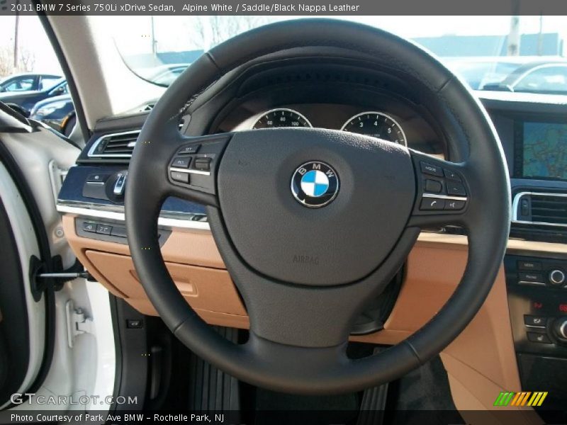  2011 7 Series 750Li xDrive Sedan Steering Wheel