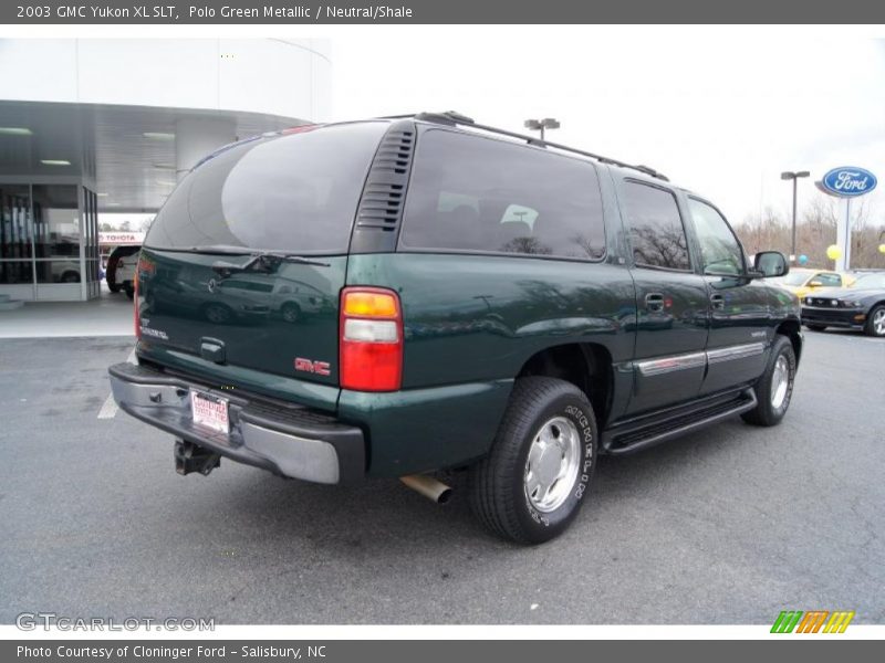 Polo Green Metallic / Neutral/Shale 2003 GMC Yukon XL SLT