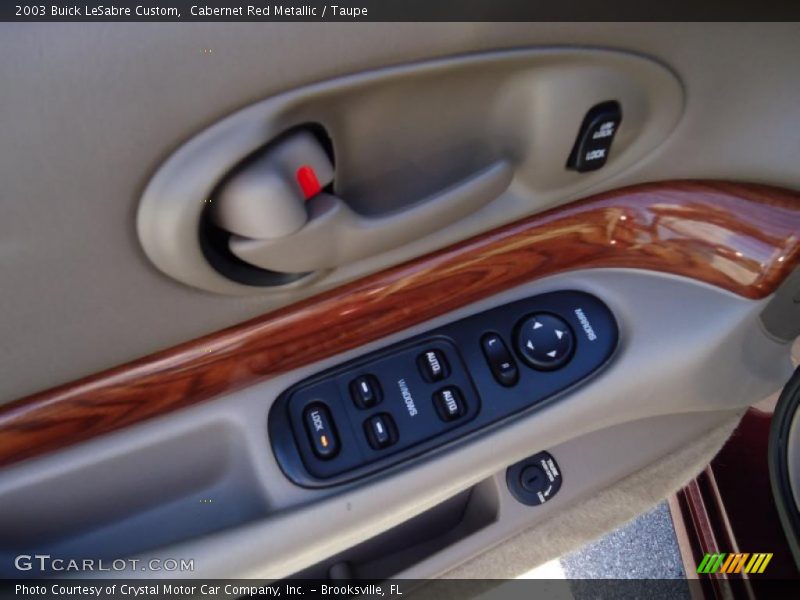 Cabernet Red Metallic / Taupe 2003 Buick LeSabre Custom
