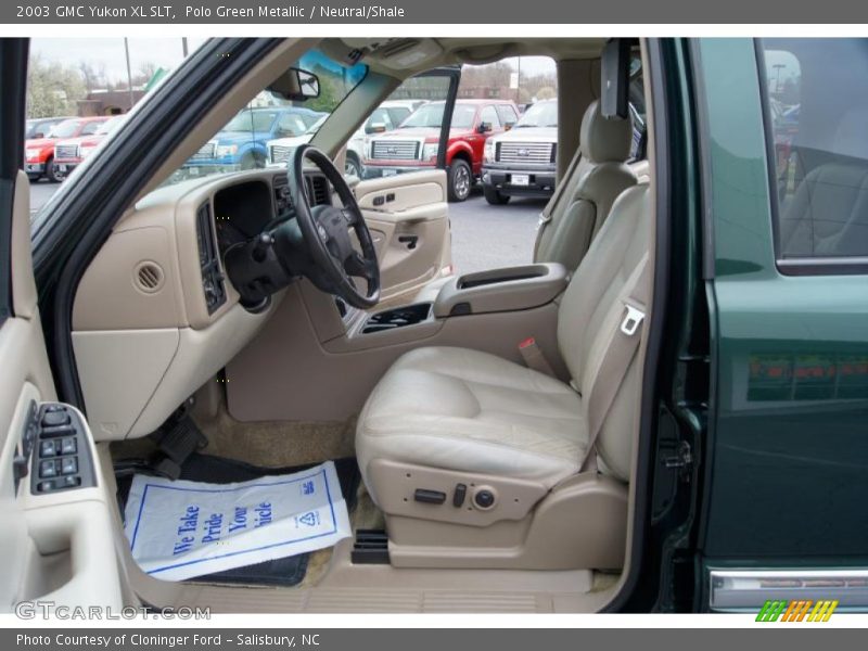  2003 Yukon XL SLT Neutral/Shale Interior