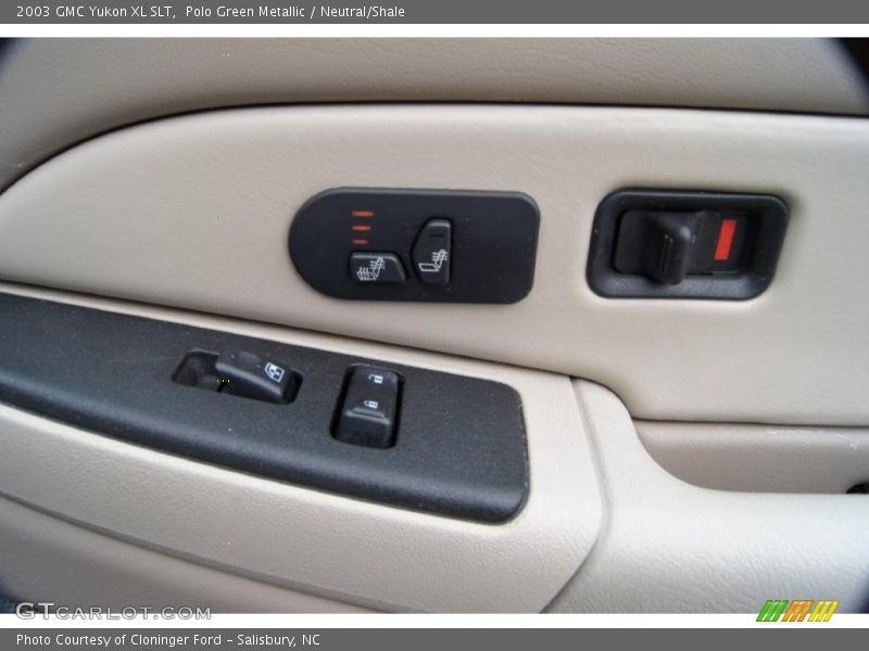 Polo Green Metallic / Neutral/Shale 2003 GMC Yukon XL SLT