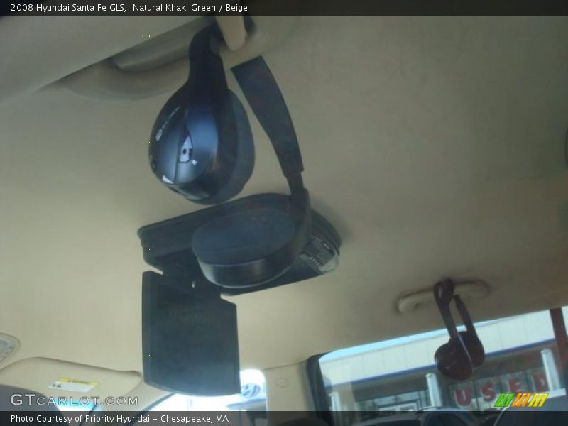 Natural Khaki Green / Beige 2008 Hyundai Santa Fe GLS