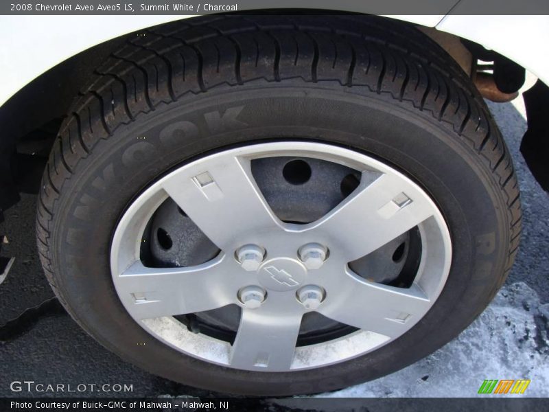 Summit White / Charcoal 2008 Chevrolet Aveo Aveo5 LS