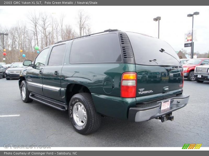 Polo Green Metallic / Neutral/Shale 2003 GMC Yukon XL SLT