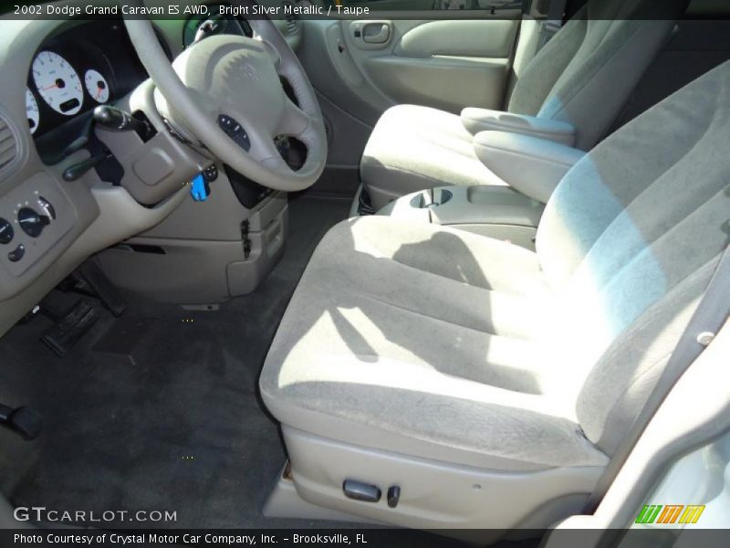  2002 Grand Caravan ES AWD Taupe Interior