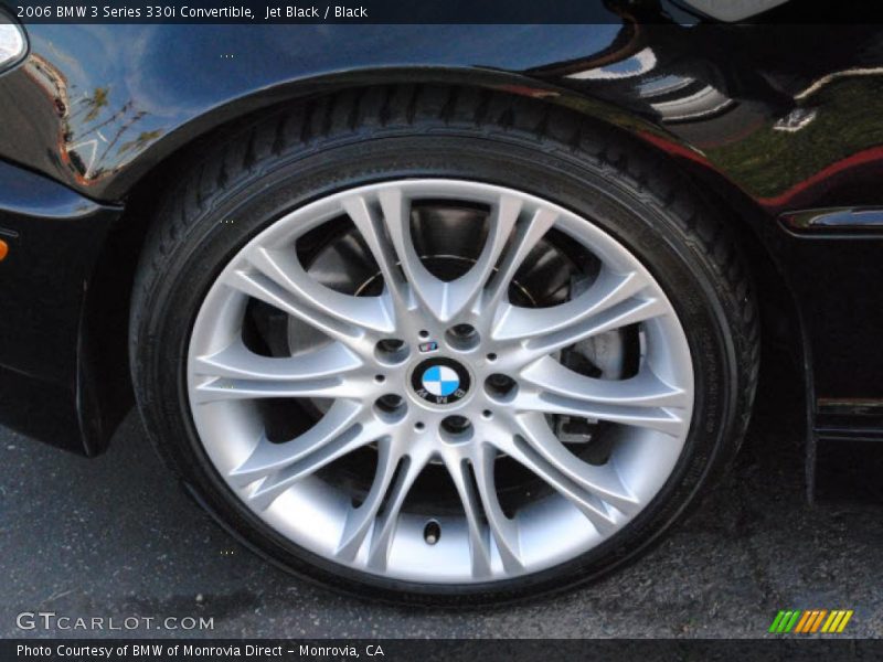 Jet Black / Black 2006 BMW 3 Series 330i Convertible