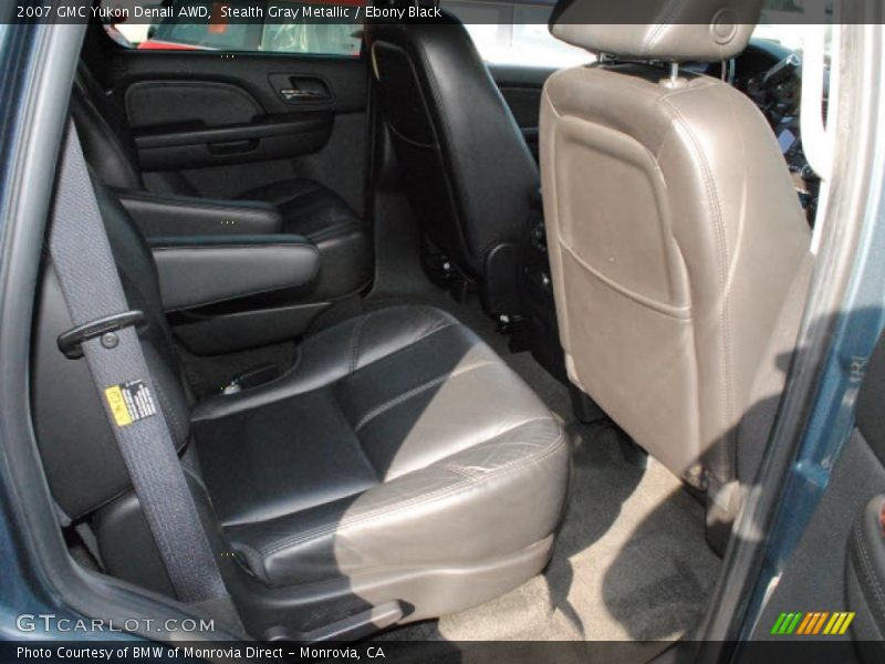Stealth Gray Metallic / Ebony Black 2007 GMC Yukon Denali AWD