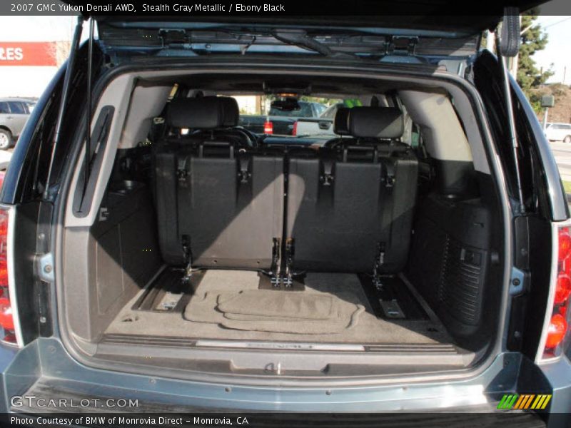 Stealth Gray Metallic / Ebony Black 2007 GMC Yukon Denali AWD