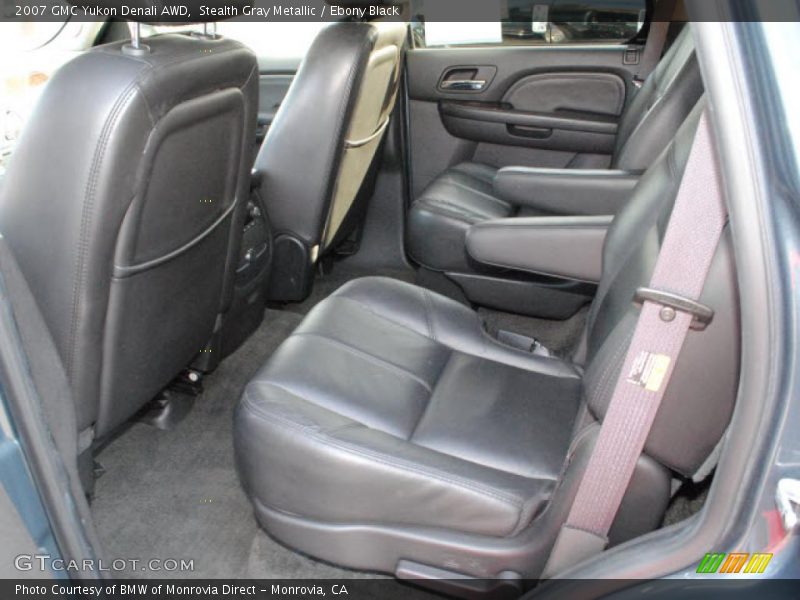 Stealth Gray Metallic / Ebony Black 2007 GMC Yukon Denali AWD