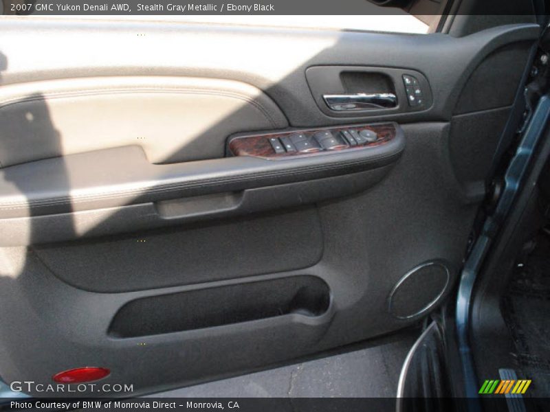 Stealth Gray Metallic / Ebony Black 2007 GMC Yukon Denali AWD