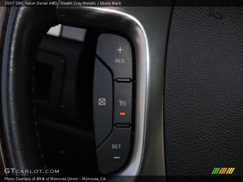 Stealth Gray Metallic / Ebony Black 2007 GMC Yukon Denali AWD