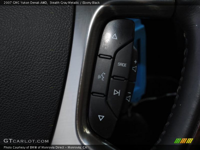 Stealth Gray Metallic / Ebony Black 2007 GMC Yukon Denali AWD