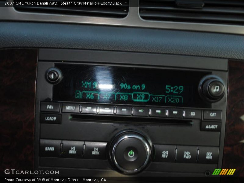 Stealth Gray Metallic / Ebony Black 2007 GMC Yukon Denali AWD