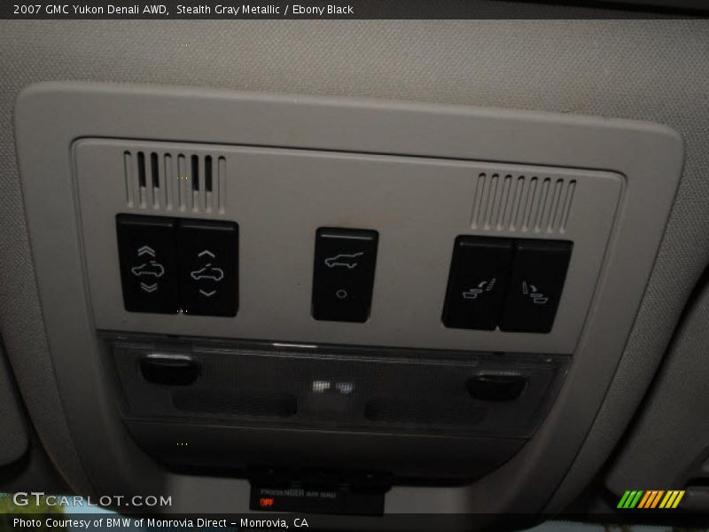 Stealth Gray Metallic / Ebony Black 2007 GMC Yukon Denali AWD