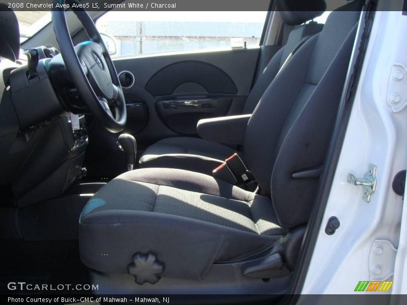 Summit White / Charcoal 2008 Chevrolet Aveo Aveo5 LS