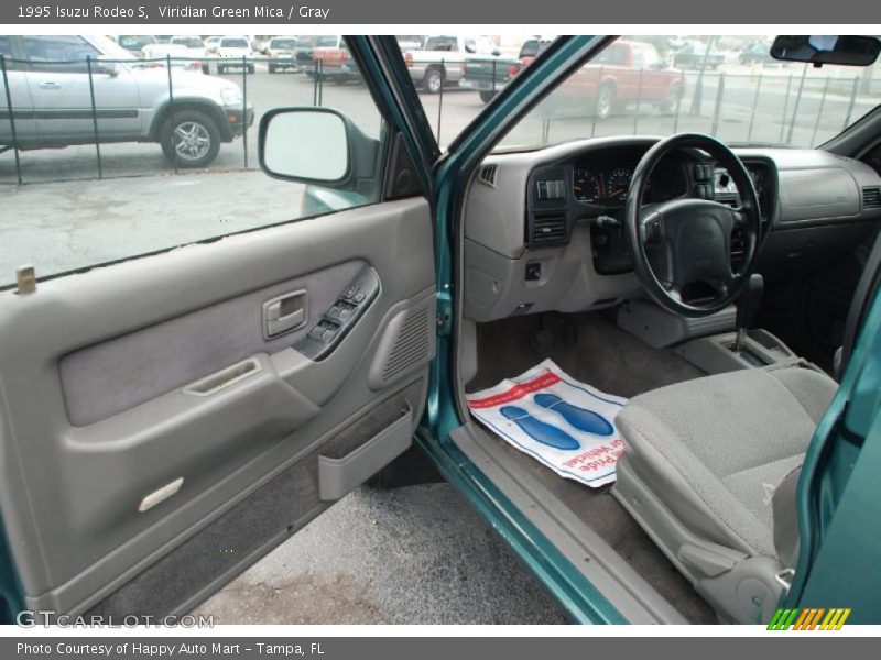  1995 Rodeo S Gray Interior