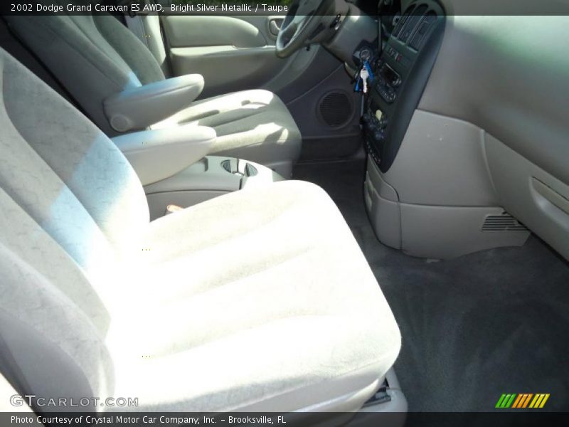 Bright Silver Metallic / Taupe 2002 Dodge Grand Caravan ES AWD