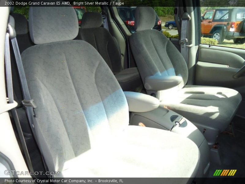 Bright Silver Metallic / Taupe 2002 Dodge Grand Caravan ES AWD