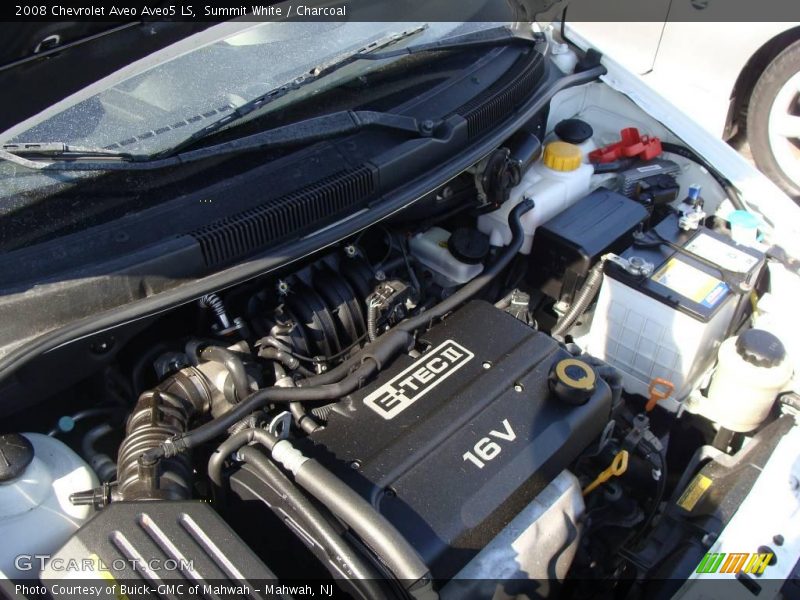 Summit White / Charcoal 2008 Chevrolet Aveo Aveo5 LS
