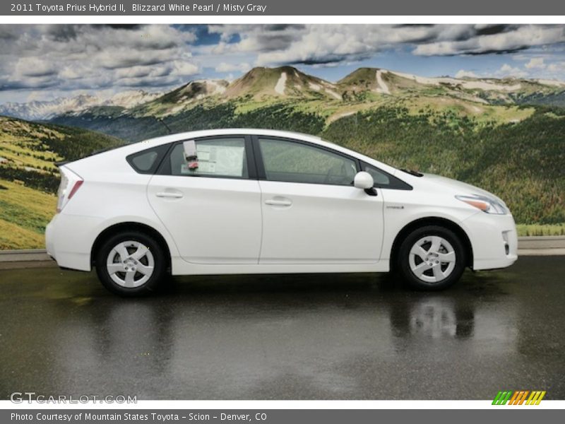  2011 Prius Hybrid II Blizzard White Pearl