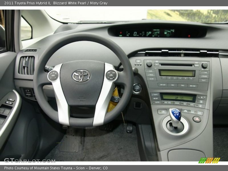Dashboard of 2011 Prius Hybrid II