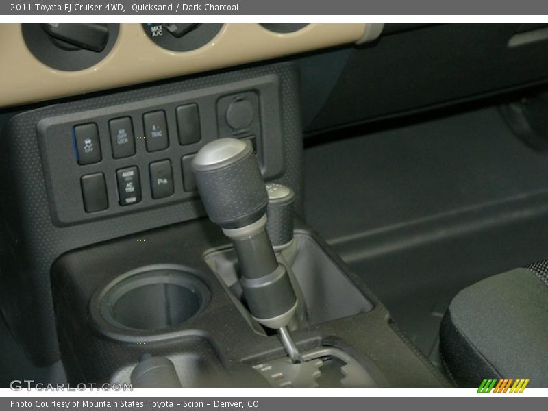  2011 FJ Cruiser 4WD 5 Speed ECT Automatic Shifter